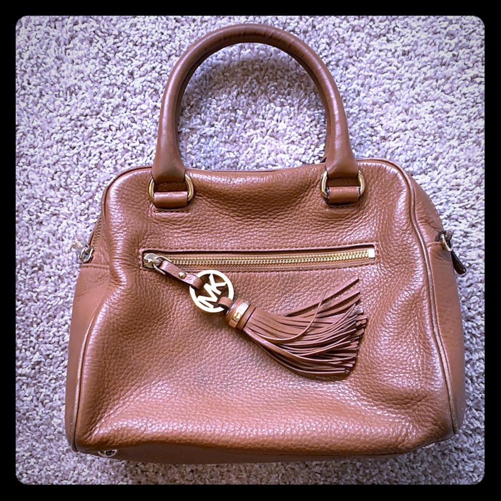 Michael Kors purse, camel color, Used